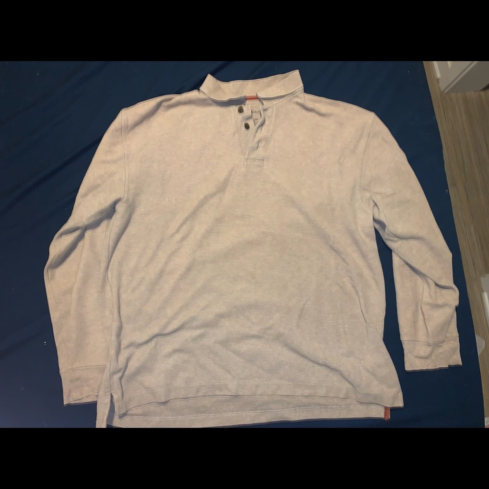 Mens Heavy Collared Tan Bob Timberlake Shirt
